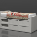 Cama 3D modelo Compro - render