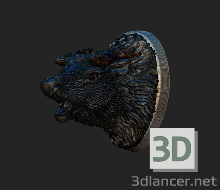 Ciervo noble 3D modelo Compro - render