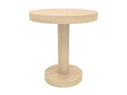 Coffee table JT 023 (D=500x550, wood white)