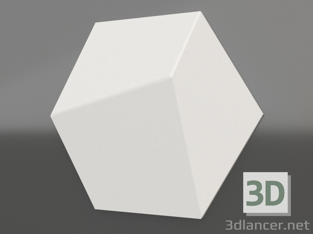 modello 3D pannello 3d M-30 - anteprima