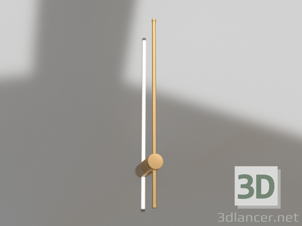 3D Modell Wandleuchte Loki Mattgold (08423-80.33) - Vorschau