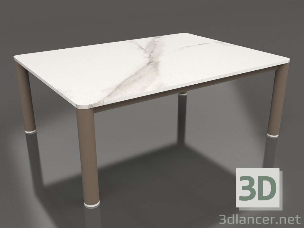 3d модель Стіл журнальний 70×94 (Bronze, DEKTON Aura) – превью