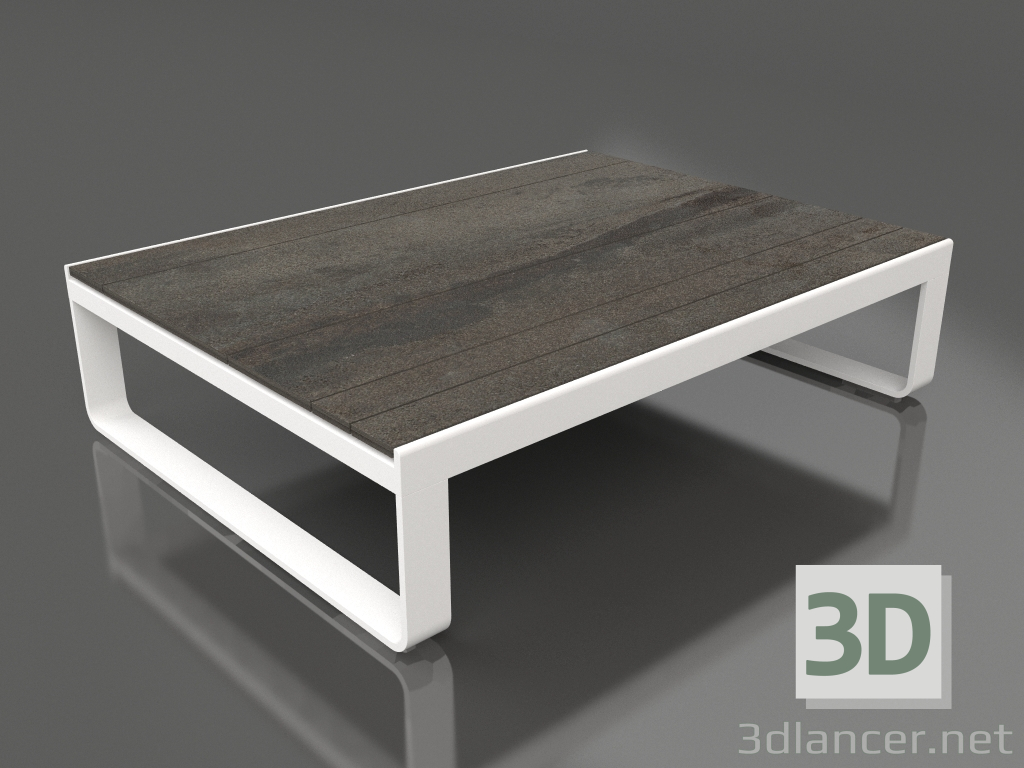 3D modeli Orta sehpa 120 (DEKTON Radyum, Beyaz) - önizleme