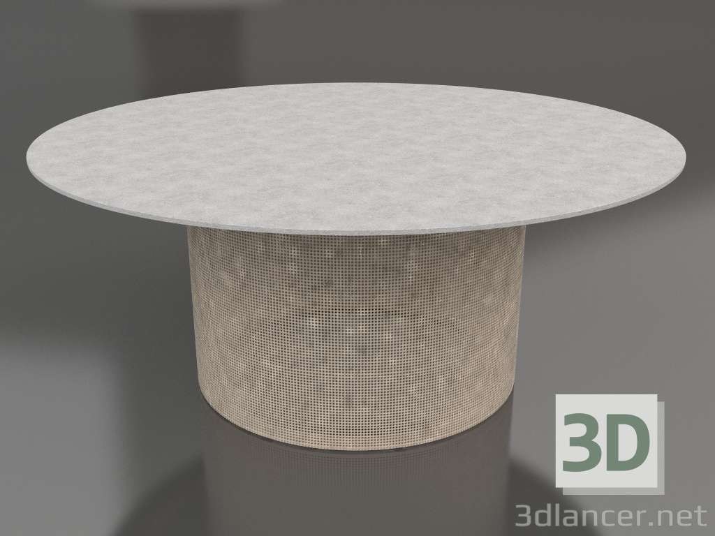 Modelo 3d Mesa de jantar Ø180 (areia) - preview