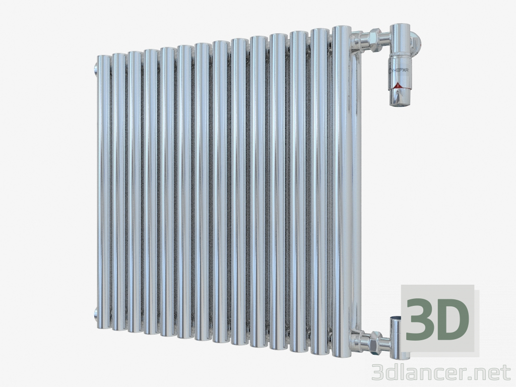 3D Modell Kühler Estet (500x553; 14 Sektionen) - Vorschau