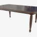 3d model Sliding dining table (2000-2400х780х1050) - preview