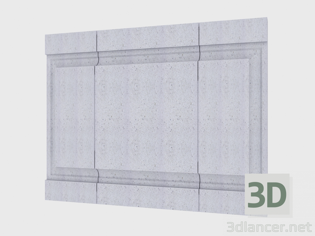 3d model Panel (FF58S) - vista previa