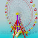 3D Modell Riesenrad - Vorschau