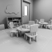 3D 3D Kindergarten Model modeli satın - render