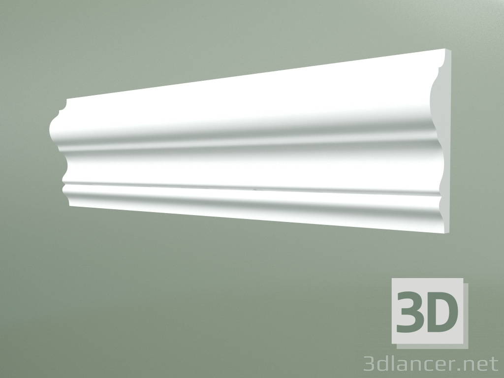 3d model Gypsum molding MT049 - preview