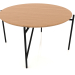 3d model A low table d70 with a wooden table top - preview