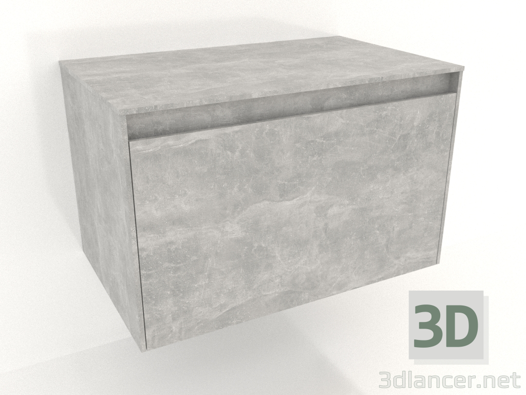 3d model Armario colgante 80 cm (MOB0108BS+MOB0708BS) - vista previa