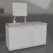 3d model Laboratory metal sink LK-1500 SMS-G - preview