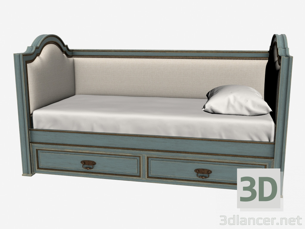 3d model Cama TWIN, lirio (001,004, el FGG) - vista previa