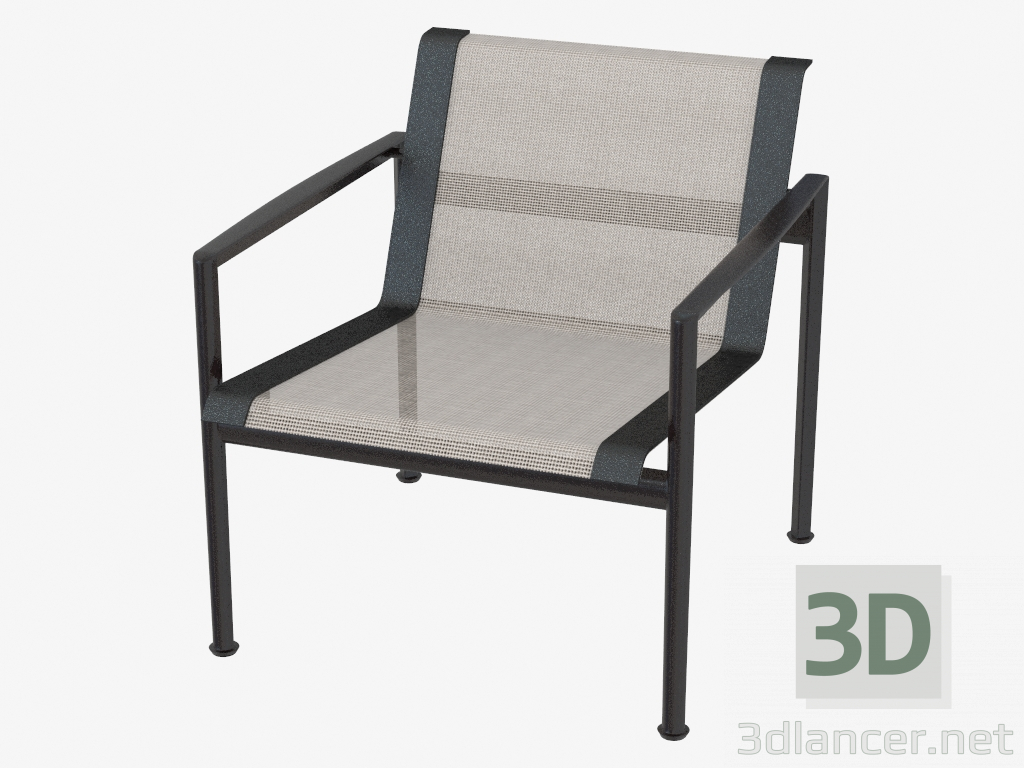 Modelo 3d Cadeira de exterior (ampla) - preview