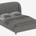 modello 3D Letto TULIP 1600 - anteprima