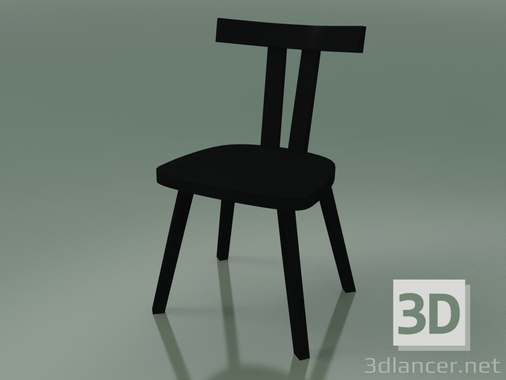 3d model Silla (23, negro) - vista previa