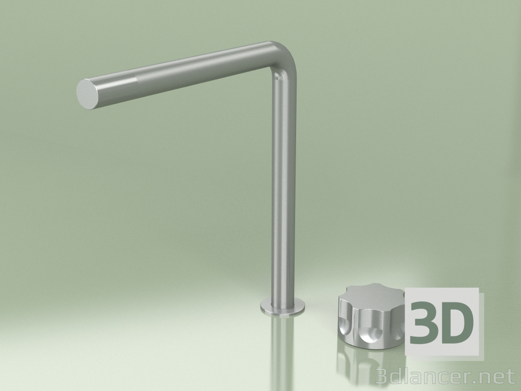 3d model Mezclador hidro-progresivo de 2 orificios con caño de 259 mm (17 32, AS) - vista previa