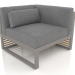 3d model Modular sofa, section 6 right (Quartz gray) - preview