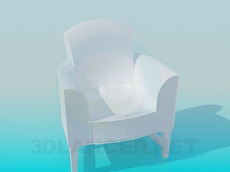 3d model Chair with legs - preview