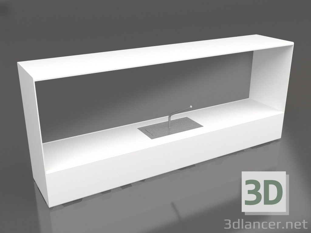 3d model Burner 3 (White) - preview