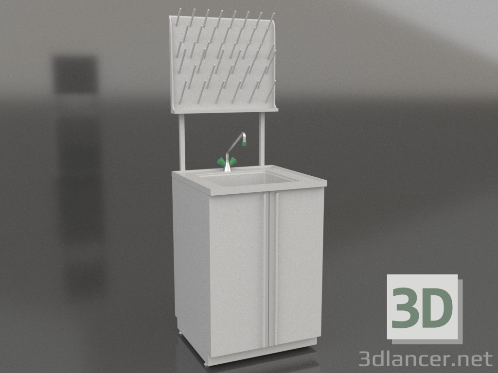 3d модель Мойка лабораторная химическая ЛК-600 СМС-ПВ – превью 3d модель Мойка лабораторная химическая ЛК-600 СМС-ПВ – превью