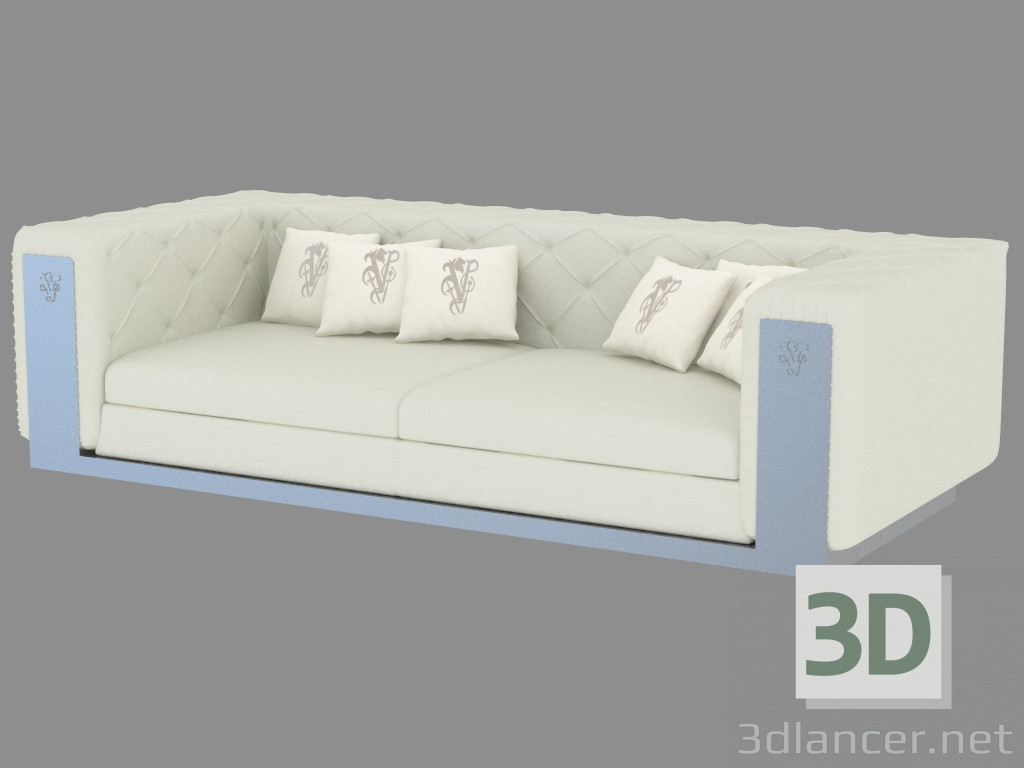 Modelo 3d Couro direto Chester - preview