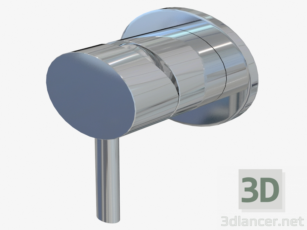 3D Modell Unterputz-Brausebatterie (23112 + 23109) - Vorschau