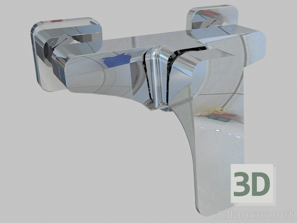 3d model Shower mixer without shower set Hiacynt (BQH 040M) - preview