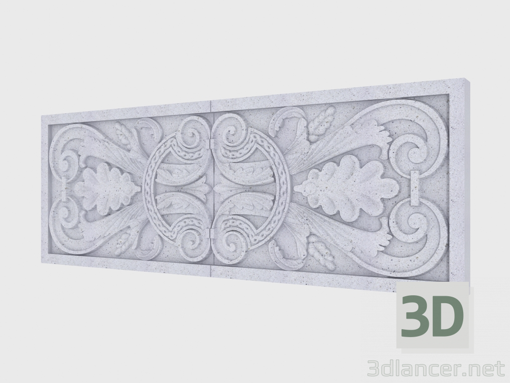 3d model Panel (FF60G) - vista previa