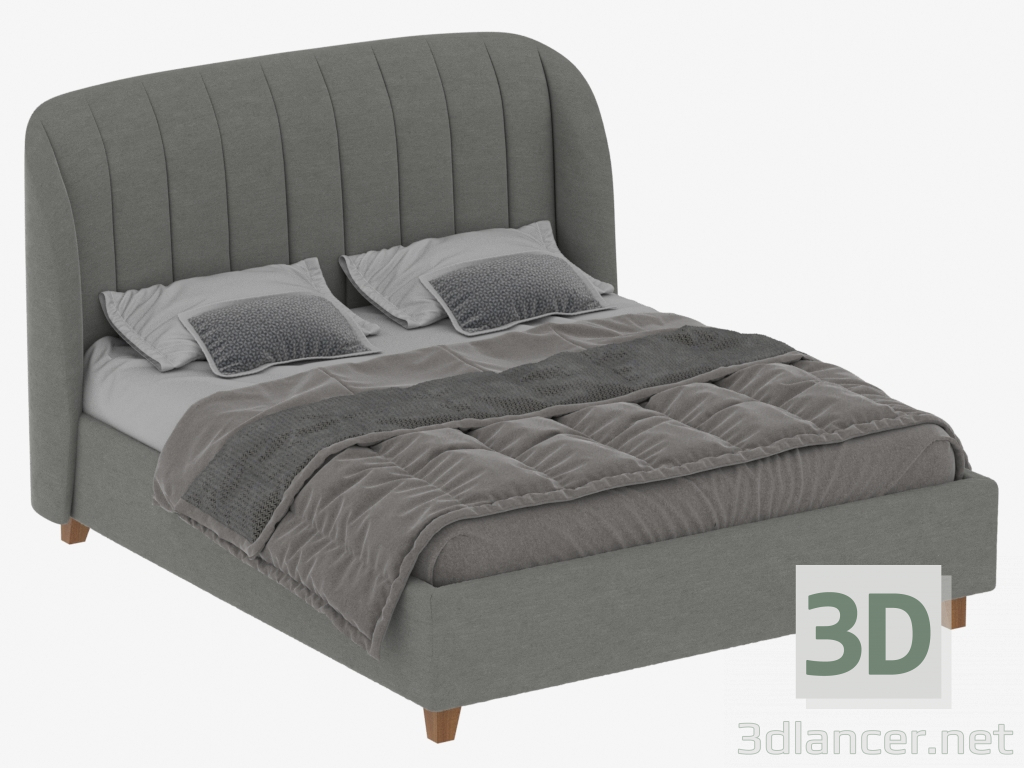 modello 3D Letto TULIP 1800 - anteprima