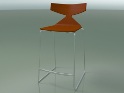 Silla apilable bar 3703 (naranja, CRO)