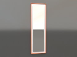 Miroir ZL 18 (450x1500, orange vif lumineux, blanc)