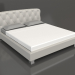 Modelo 3d Cama de casal ALISTER (A2172E) - preview