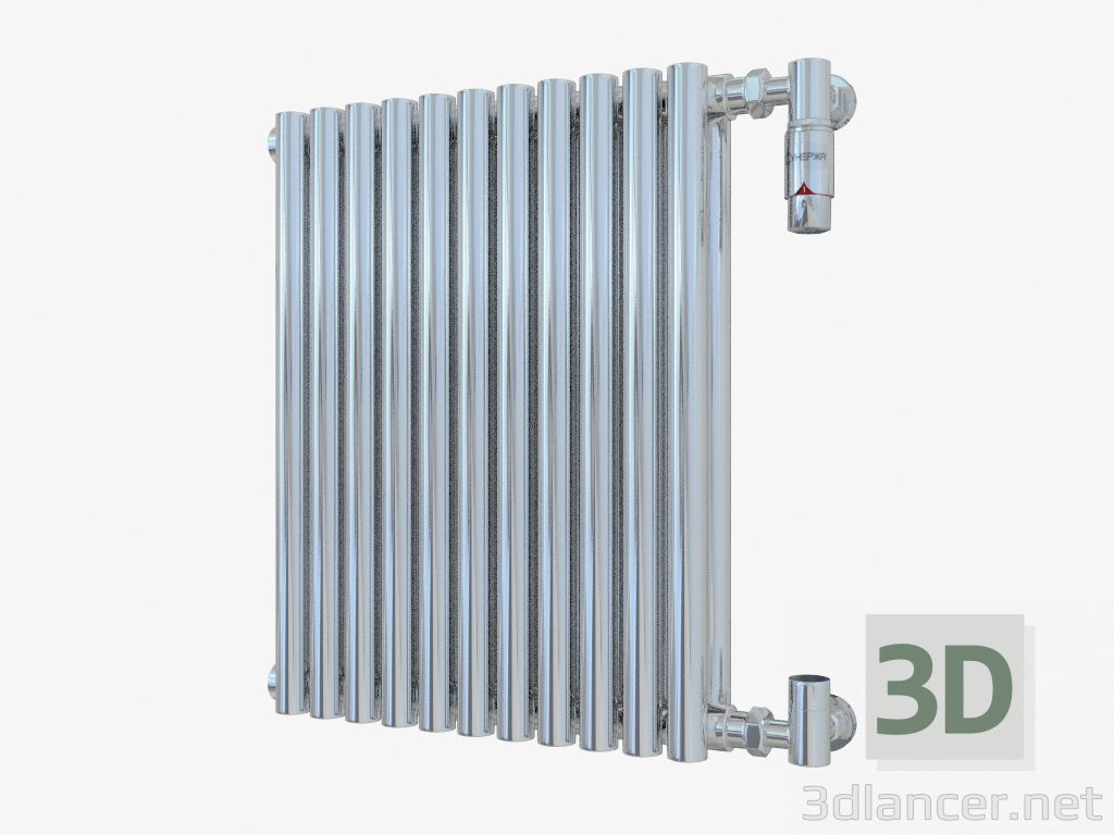 3d model Radiador Estet (500x439; 11 secciones) - vista previa