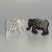 Modelo 3d Elefante - preview