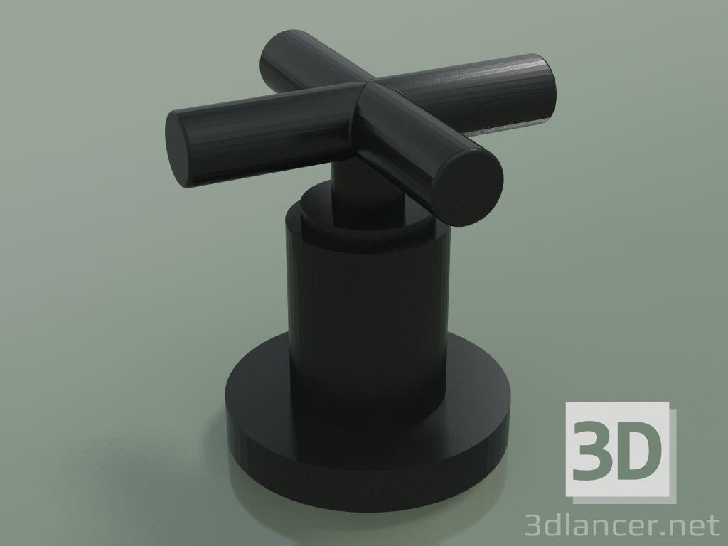 Modelo 3d Válvula de decalque, no sentido horário para fechar, quente ou fria (20.000 892-33) - preview