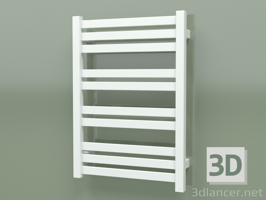 3d model Heated towel rail Marlin One (WGMRN060043-S8, 600x430 mm) - preview