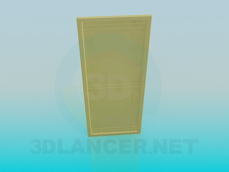 modello 3D Porta - anteprima