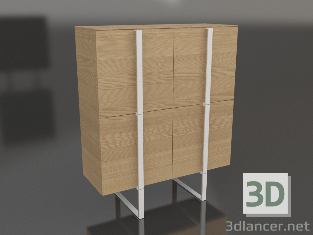 3d model Bookcase (light) - preview