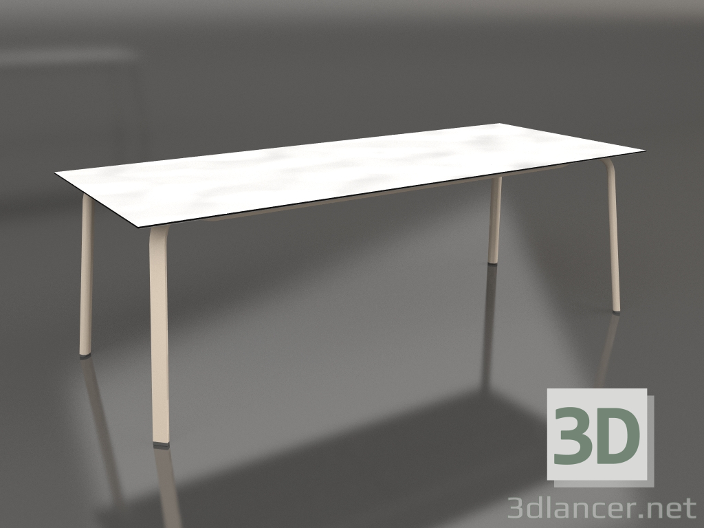 3d model Mesa de comedor 220 (Arena) - vista previa