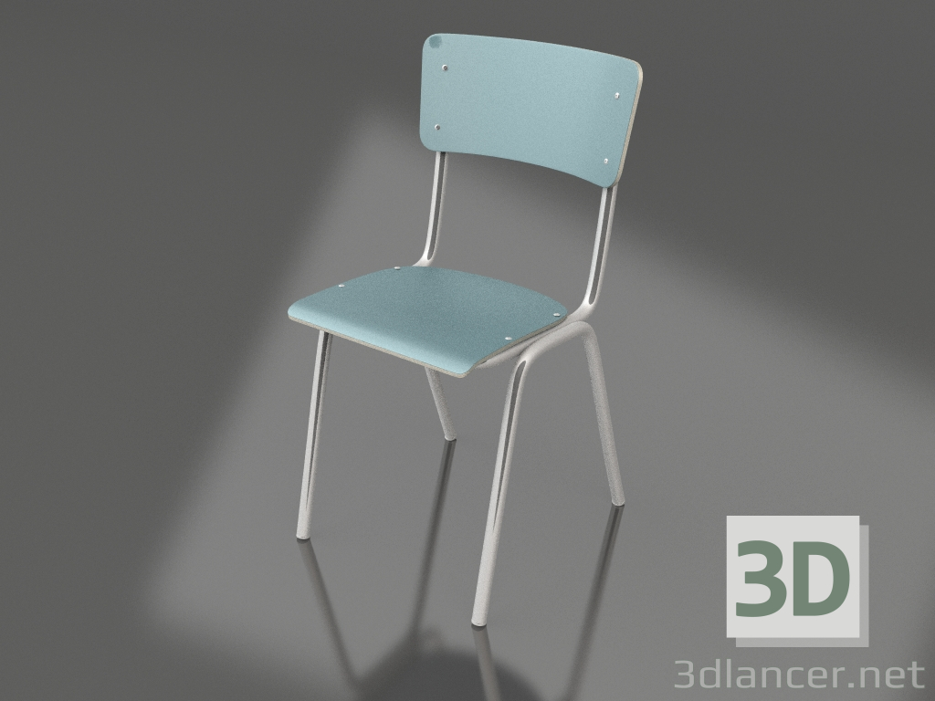 modèle 3D Chaise de rentrée scolaire (Matte Patrol) - preview