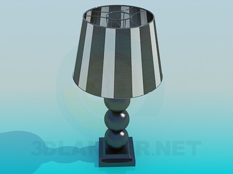 modèle 3D Lampe de table - preview