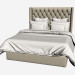 Modelo 3d Cama QUEEN SIZE (202.001-F01) de MANHATTAN - preview