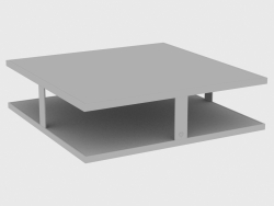 Coffee table LAYER SMALL TABLE (130x130xH35)