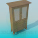 3d model Gabinete con cajones - vista previa