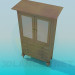 3d model Gabinete con cajones - vista previa