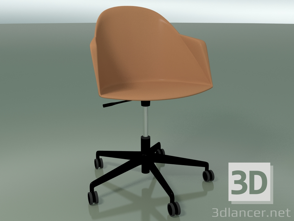 3D Modell Stuhl 2310 (5 Räder, PA00002, PC00004 Polypropylen) - Vorschau