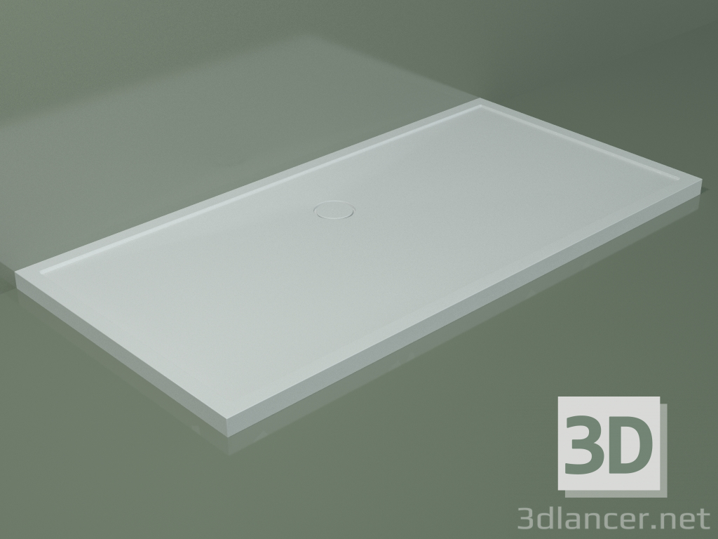 Modelo 3d Base de duche Medio (30UM0145, Branco Glaciar C01, 200x100 cm) - preview