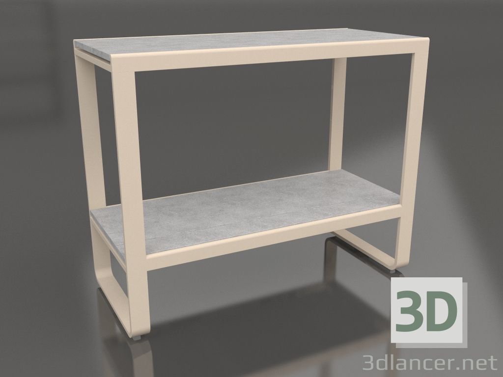 modèle 3D Etagère 90 (DEKTON Kreta, Sable) - preview